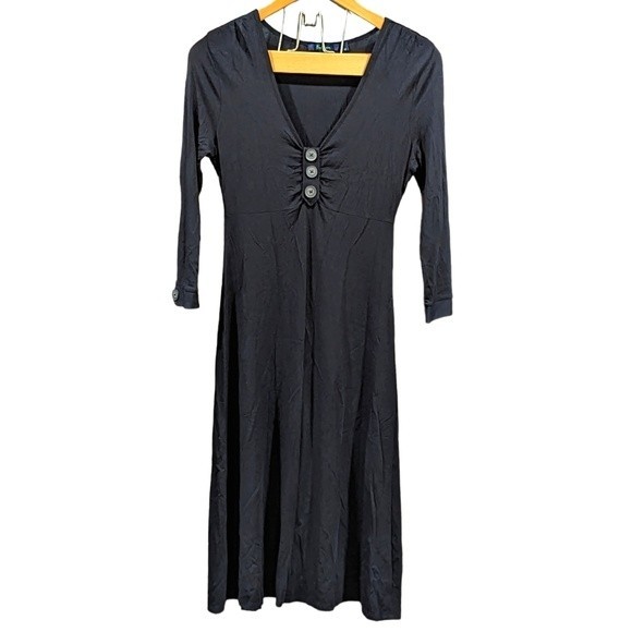Boden A-Line Jersey Knit Knee Length Dress Size 8 WH125 - Picture 1 of 7